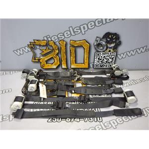 2012 2013 DODGE 1500 SLT 5.7 HEMI AUTO 4X CREWCAB SEAT BELTS (6) PASSENGER BLACK