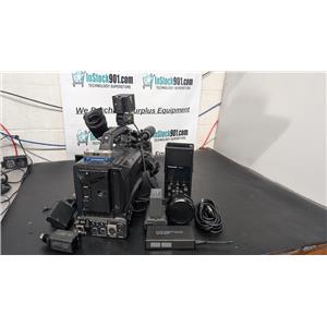 Panasonic AJ-HPX3100G P2HD Camcorder w/ Fujinon XA17x7.6BRM-M6D Lens & Extras