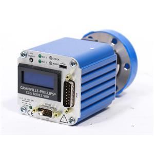 MKS Granville Phillips CCG Series 500 Vacuum Transducer 500101-2S-R4G-M