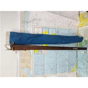 Boaters' Resale Shop of TX 2512 1306.15 TEAK 5 FT TILLER with EXTENSION & BAG