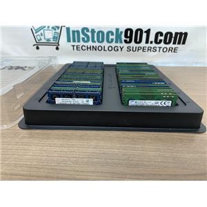 Lot of 50 4GB DDR3 SODIMM RAM Mixed Brands PC3L 10600S-12800S 2Rx8 1Rx8