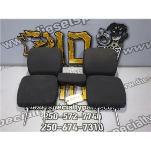 2012 2013 DODGE 1500 SLT 5.7 HEMI AUTO 4X4 HEADRESTS SET - BLACK CLOTH (5)
