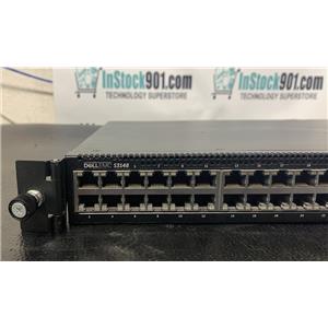 Dell EMC S3148-48 Port Gigabit Managed Network Switch with Rails w Single PSU