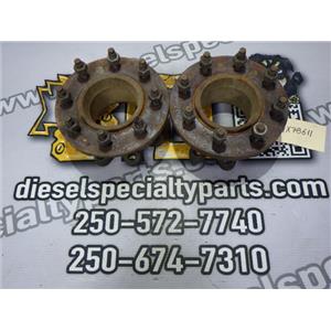 2000 2001 DODGE RAM 3500 REG CAB SLT DUALLY OEM FRONT HUB DUAL WHEEL ADAPTORS 2