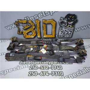 1995 1996 DODGE RAM 2500 SLT EXTENDED CAB SEAT BELTS (SET) SIX PASSENGER (GRAY)
