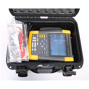 Fluke 190-202 ScopeMeter 2.5GS/s 2 Channel 200MHz Oscilloscope with Case