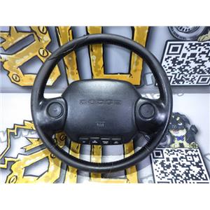 1995 1996 DODGE RAM 2500 SLT 5.9 12V DIESEL OEM STEER WHEEL LEATHER WRAPPED 5/10