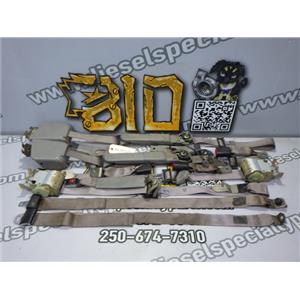 1999 2000 FORD F350 XLT EXT CAB 7.3 DIESEL ZF6 4X4 OEM SEAT BELTS (6) PASSENGER