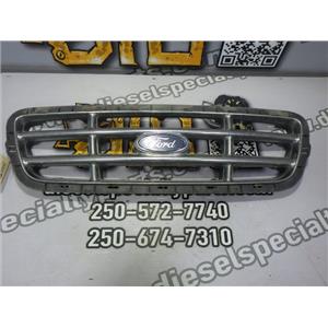 2000 2001 FORD RANGER XLT EXTENDED CAB OEM FRONT CHROME GRILLE GRILL