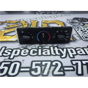 2000 2001 FORD RANGER XLT 4.0 2WD MANUAL HVAC HEATER CONTROL MODULE OEM