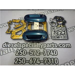 2000 2001 FORD F150 EXT CAB XLT 4.6 4X4 OEM EXTERIOR DOOR HANDLES (PAINTED) SET