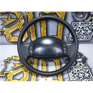 2000 2001 FORD F150 EXT CAB XLT 4.6 4X4 OEM INTERIOR STEER WHEEL HORN (BLACK)