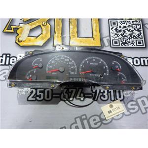 2000 2001 FORD F150 EXT CAB XLT 4.6 4X4 OEM INSTRUMENT GAUGE CLUSTER KMH -TESTED