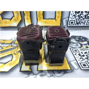 1997 1998 FORD F150 REG CAB XLT 4.6 4X4 OEM DASBOARD DASH VENTS (RED) - SET OF 2