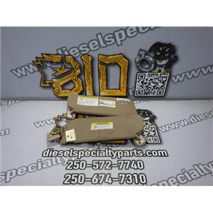 2002 2003 FORD F150 EXT CAB KING RANCH 5.4 AUTO 4X4 SUNVISORS SET (2) TAN OEM