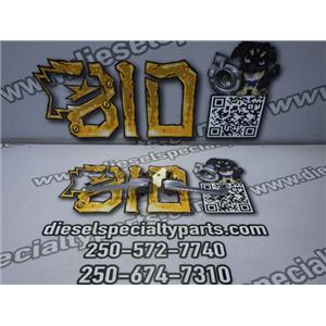 1992 1993 FORD F250 XL 7.3 DIESEL ZF5 4X4 EXT CAB EXTERIOR DOOR HANDLES CHROME