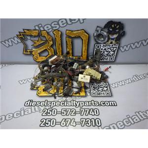 1992 1993 FORD F250 XL 7.3 DIESEL ZF5 4X4 EXT CAB DASH WIRE HARNESS F3TB14401CL