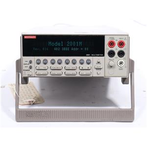 Keithley 2001 7.5 Digit 7 1/2 Digit Multimeter DMM AS-IS