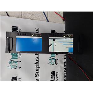 Marshall V-R72DP-2C Dual 7" Rackmount LCD Monitors (Damaged left screen)