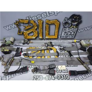 2003 2004 FORD F350 XLT EXT CAB 6.0 DIESEL ZF6 2WD OEM SEAT BELTS (6) PASSENGER