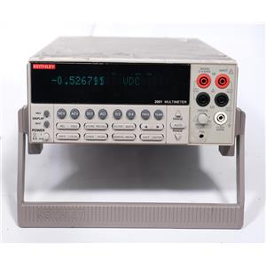 Keithley 2001 7.5 Digit 7 1/2 Digit Multimeter DMM AS-IS