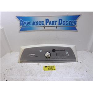 Whirlpool Washer 8571865 8563976 Control Panel w/ Board Used