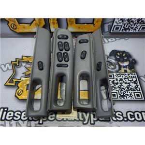 2000 2001 FORD EXPLORER 4.0 AUTO 4X4 OEM POWER WINDOW / LOCK SWITCHES (GRAY) SET