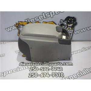 1999 2000 FORD F250 XLT EXT CAB V10 2WD CENTER CONSOLE WITH CUP HOLDERS GRAY