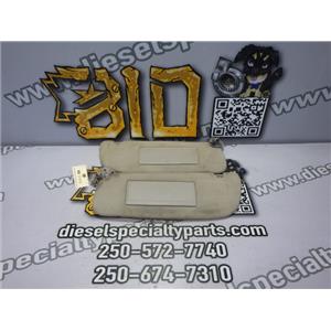 2000 2001 DODGE 2500 5.9 DIESEL NV5600 4X4 SUN VISORS SET  LIGHT GRAY OEM