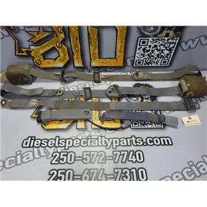 1999 2000 FORD F550 F450 XL 7.3 DIESEL ZF6 4X4 REG CAB SEAT BELTS (3) PASSENGER