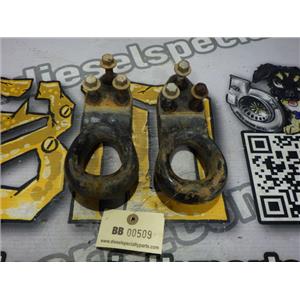 1999 2000 FORD F550 F450 XL 7.3 DIESEL ZF6 4X4 FRONT OEM TOW HOOKS (SET) PAIR