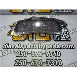 1999 2000 FORD F550 F450 XL 7.3 DIESEL ZF6 4X4 INSTRUMENT CLUSTER GAUGES KMH