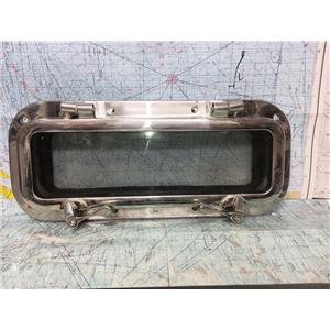 Boaters' Resale Shop of TX 2601 2405.02 NFM 414SS RECTANGULAR SS PORTLIGHT KIT