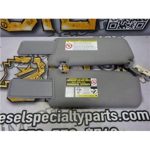 2004 2005 TOYOTA RAV4 2.4L AUTO AWD SUV OEM INTERIOR SUN VISORS (SET) GRAY