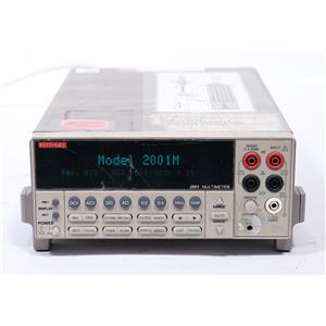 Keithley 2001 7.5 Digit 7 1/2 Digit Multimeter DMM AS-IS