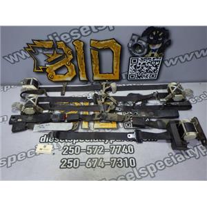 2011 2012 DODGE 1500 5.7 HEMI 4X4 CREW CAB INTERIOR SEAT BELTS (CHARCOAL) SET