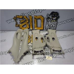 2011 2012 DODGE 1500 5.7 HEMI 4X4 CREW CAB A-PILLAR COVERS / GRAB HANDLES GRAY