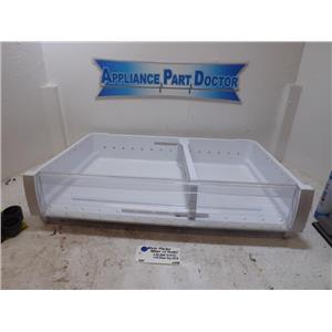 GE Refrigerator WR32X31941 WR32X36734 White Freezer Upper Basket w/ Divider Used