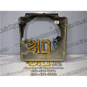 2003 2004 FORD F350 F250 XLT 6.0 DIESEL ZF6 4X4 RADIATOR FAN SHROUD COVER OEM