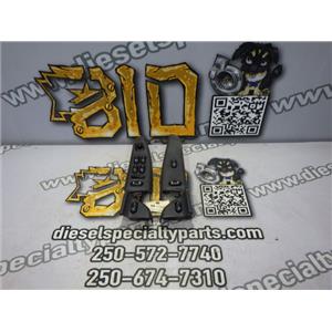 2003 2004 FORD F350 F250 XLT 6.0 DIESEL ZF6 4X4 POWER WINDOW SWITCH SET (4) GRAY