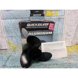 Boaters' Resale Shop of TX 2602 0705.02 ALUMINUM 3 BLADE 10-1/4RH14 PROP QA2082X