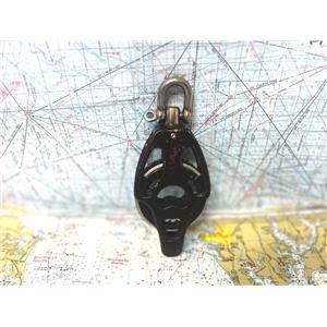 Boaters' Resale Shop of TX 2602 0710.05 HARKEN 75mm BLOCK w BECKET & SHACKLE