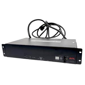 APC AP7732 Rackmount ATS 2U 208V 30A L6-30P In (16) C13 (2) C19 Out PDU