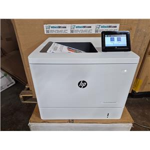 HP Color LaserJet Managed E55040DN Printer Expertly Serviced Low PC No Toners
