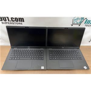 LOT 2 Dell Latitude 7310 13.3'' i7-10 4.0GHz NO SSD NO RAM NO POWER FOR PARTS!
