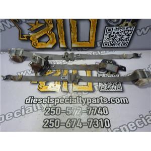 2013 2014 FORD F150 XLT 3.5 ECOBOOST AUTO 4X4 OEM REAR SEAT SEATBELTS (GRAY)