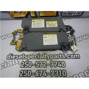 2013 2014 FORD F150 XLT 3.5 ECOBOOST AUTO 4X4 OEM INTERIOR SUN VISORS (SET)