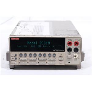 Keithley 2001 7.5 Digit 71/2 Digit Multimeter DMM AS-IS