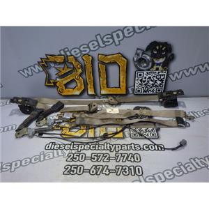 2000 2001 FORD RANGER XLT 4.0 4X4 REGULAR CAB OEM INTERIOR SEAT BELTS (TAN)