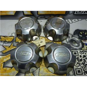 2000 2001 FORD RANGER XLT 4.0 4X4 REGULAR CAB WHEEL HUB CAPS (CHROME) PLASTIC